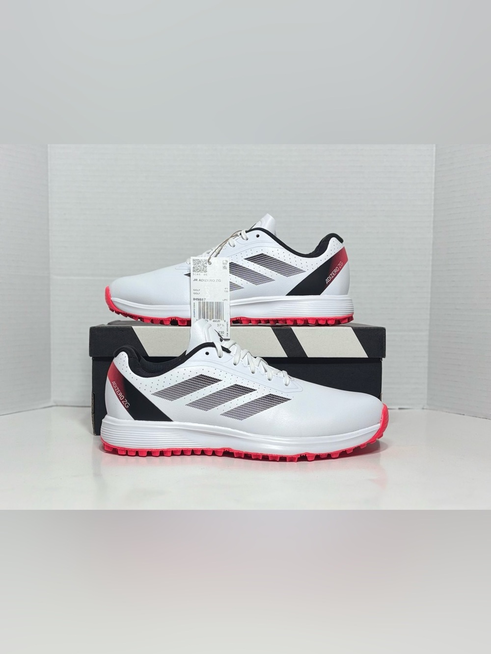 ADIZERO ZG SPIKELESS GOLF SHOES BIG KIDS IH9887 Boy’s Men’s Sizes NEW